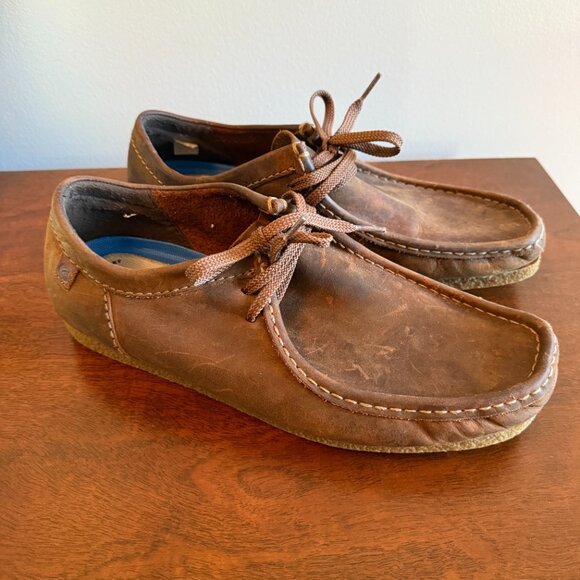 Clark's Collection Wallaston Boots Size 10.5 Like New - Picture 3 of 5